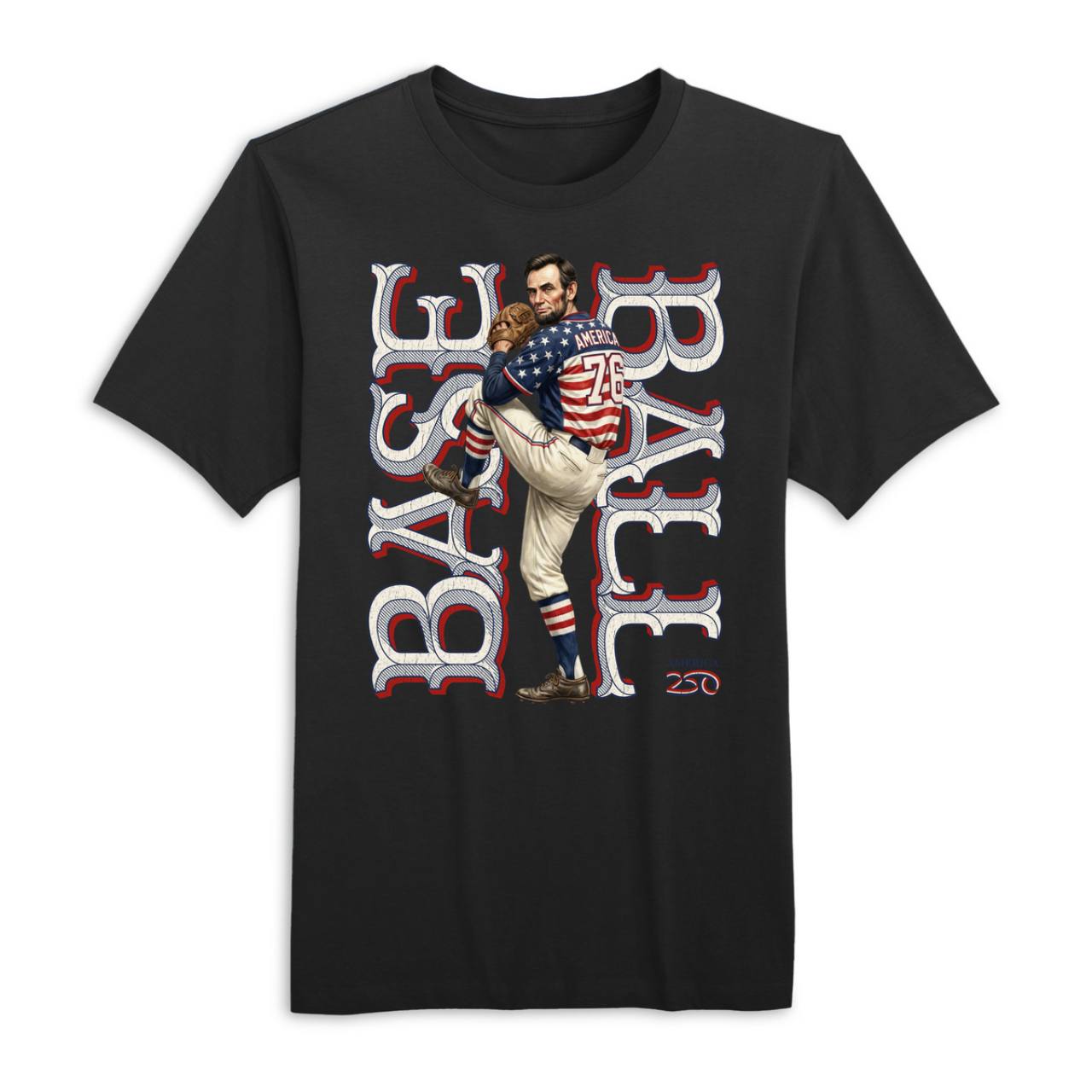 Abraham Lincoln baseball shirt